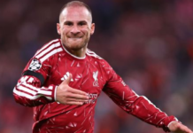 Alexis Mac Allister marcó el triunfo de Liverpool